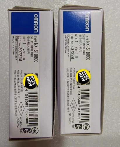 1pcs OMRON NX-SID800 Safety Input Module