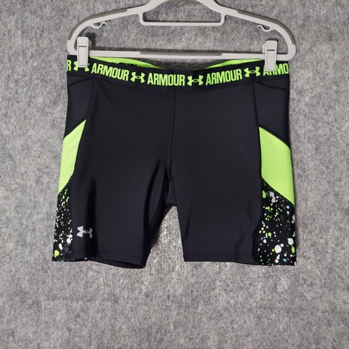Under Armour Damen Shorts XL Compression Strike Zone Slider Padded Heat Gear