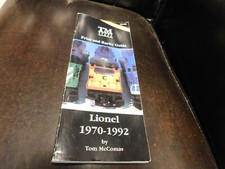 TM Magazine Tom McComas Price  Rarity Guide Lionel Trains 1970-1992