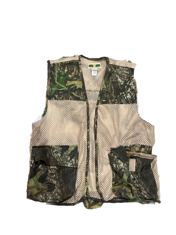 Lot of 2 Game Winner Sportswear Hunting Vest  Mesh Rothco Cammo Tactical Pockets - Image 4 of 4