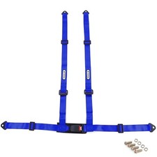 Harnais ceinture Blue Siege Baquet 4 points Voiture course drift rallye circuit