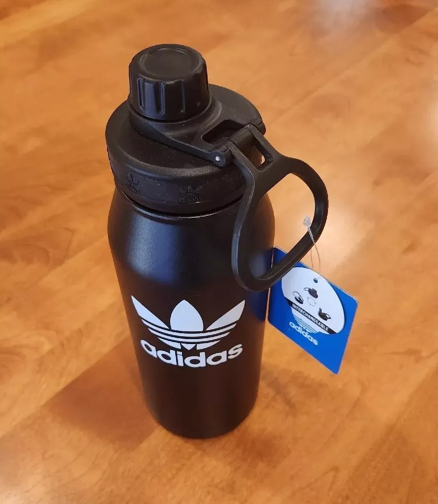 Adidas Originals 1L Metal Water Bottle, Blue