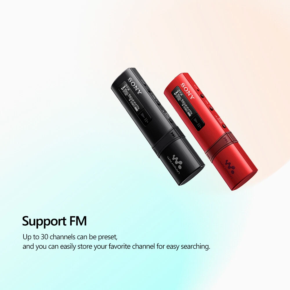 Sony MP3 NWZ-B183F Protable Music Player 4GB Walkman USB MP3 