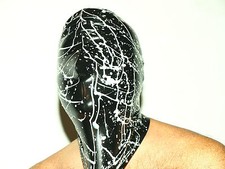 Masque Latex 100% Noir Et Blanc NEUF Taille M L XL 2XL Bolingier Pologne
