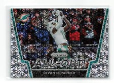 DEVANTE PARKER #37 2020 PANINI PRIZM DOLPHINS ALL OUT NO HUDDLE