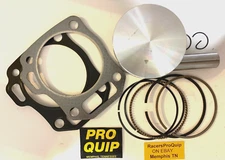 Predator 212cc Flat Top Piston Kit , +.080 (2.835) 72mm Bore 24hr Ship NEW USA
