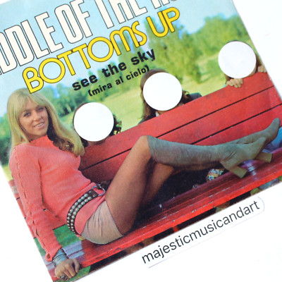 BEAUTIFUL SALLY CARR COVER MIDDLE OF THE ROAD BOTTOMS UP 7'' VINYL