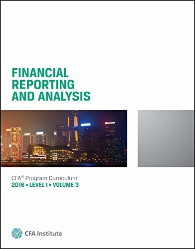 CFA INSTITUTE LEVEL 1 2016 VOLUME 3 