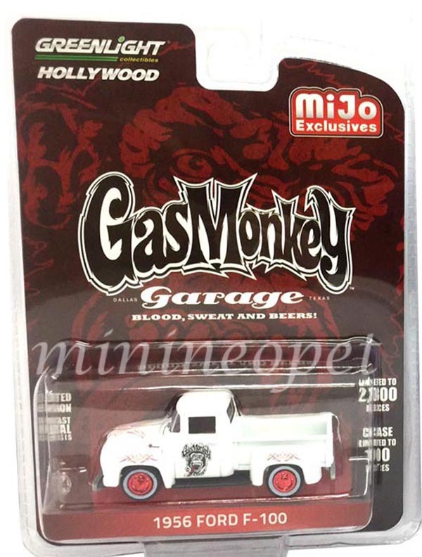 GREENLIGHT 51119 B GAS MONKEY GARAGE 1956 FORD F 100 PICK UP