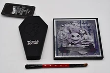 Smashbox Double Exposure Eyeshadow Angled / Oval Makeup Brush & Nightmare Palett