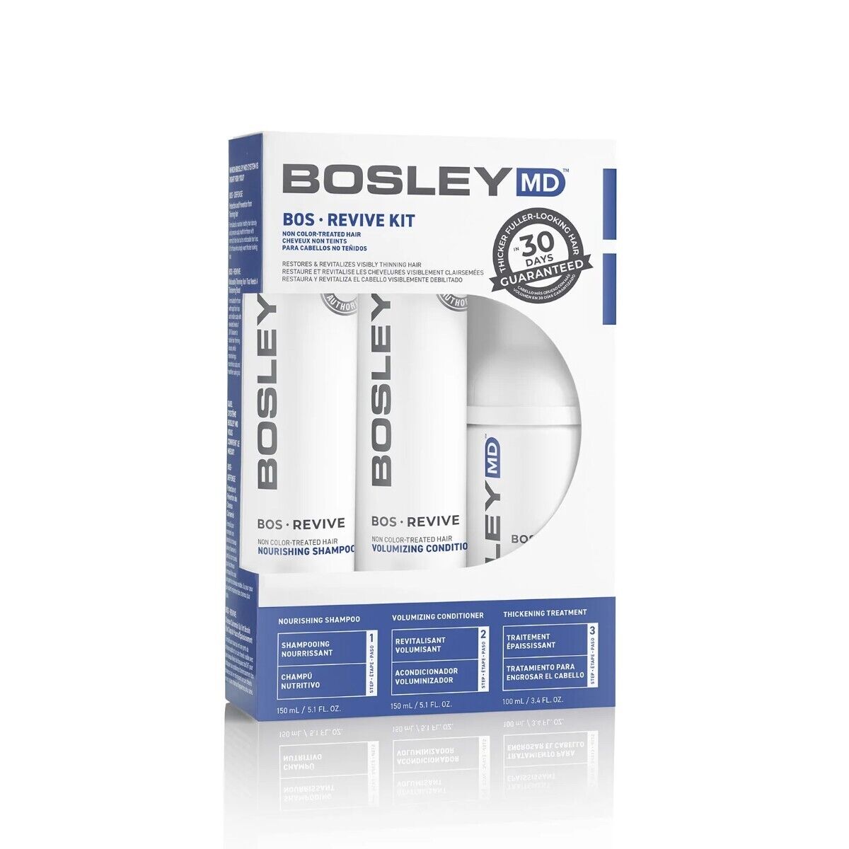 Набор Bosley MD BOSRevive kit-не содержит красителей - восстанавливает и оздоравливает 5090₽