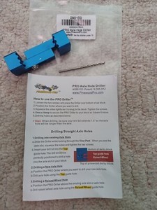 Scout Derby Axle Hole Driller Pinewood BSA