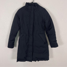 The North Face Black Inner Puffer Hard Shell Winter Jacket- Missing Hood