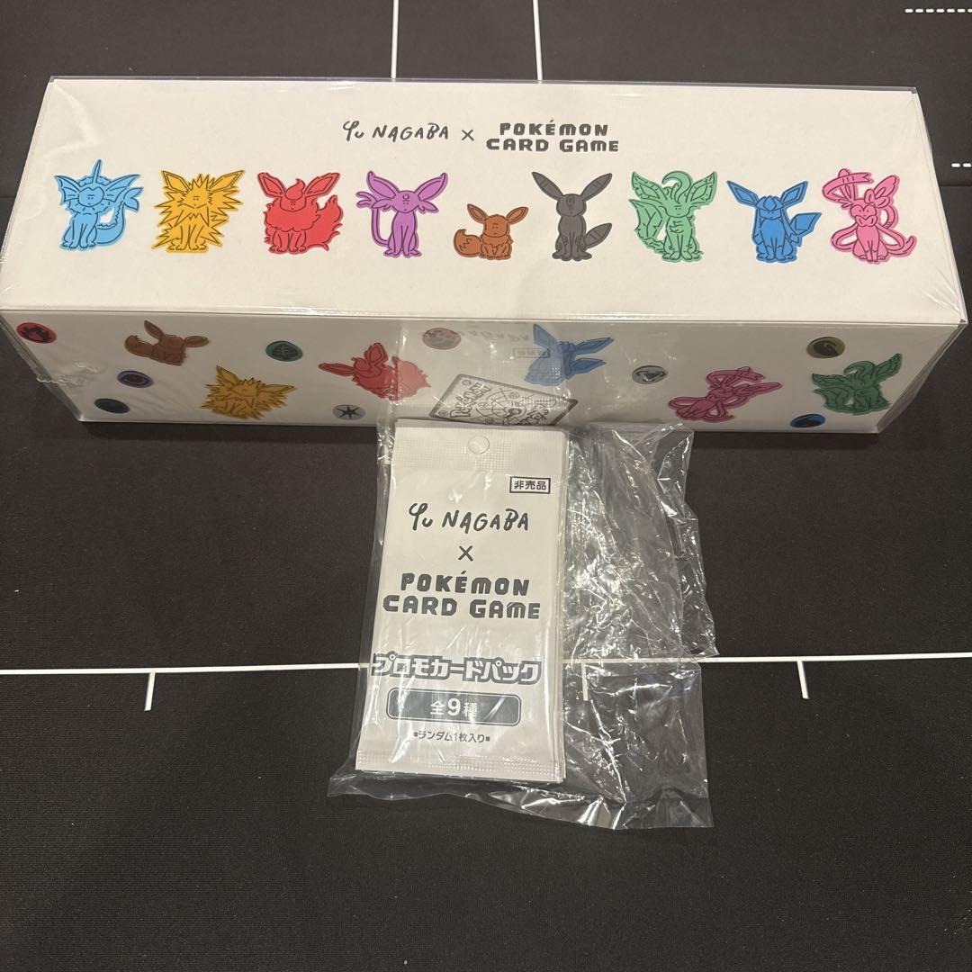 YU NAGABA Pokemon Card Game Eevee's Special Box /w 4 Promo YU NAGABA Pokemon Card Game Eevee's Special Box /w 4 Promo