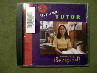 McDougal Littell Spanish Take-Home Tutor 3 Tres En Espanol! (WINDOWS/MAC CD-ROM)