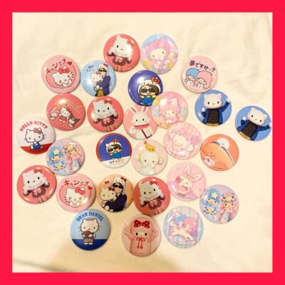 Sanrio Goods Lot Blechabzeichen Hello Kitty Großverkauf Daniel Kiki Lala Akte