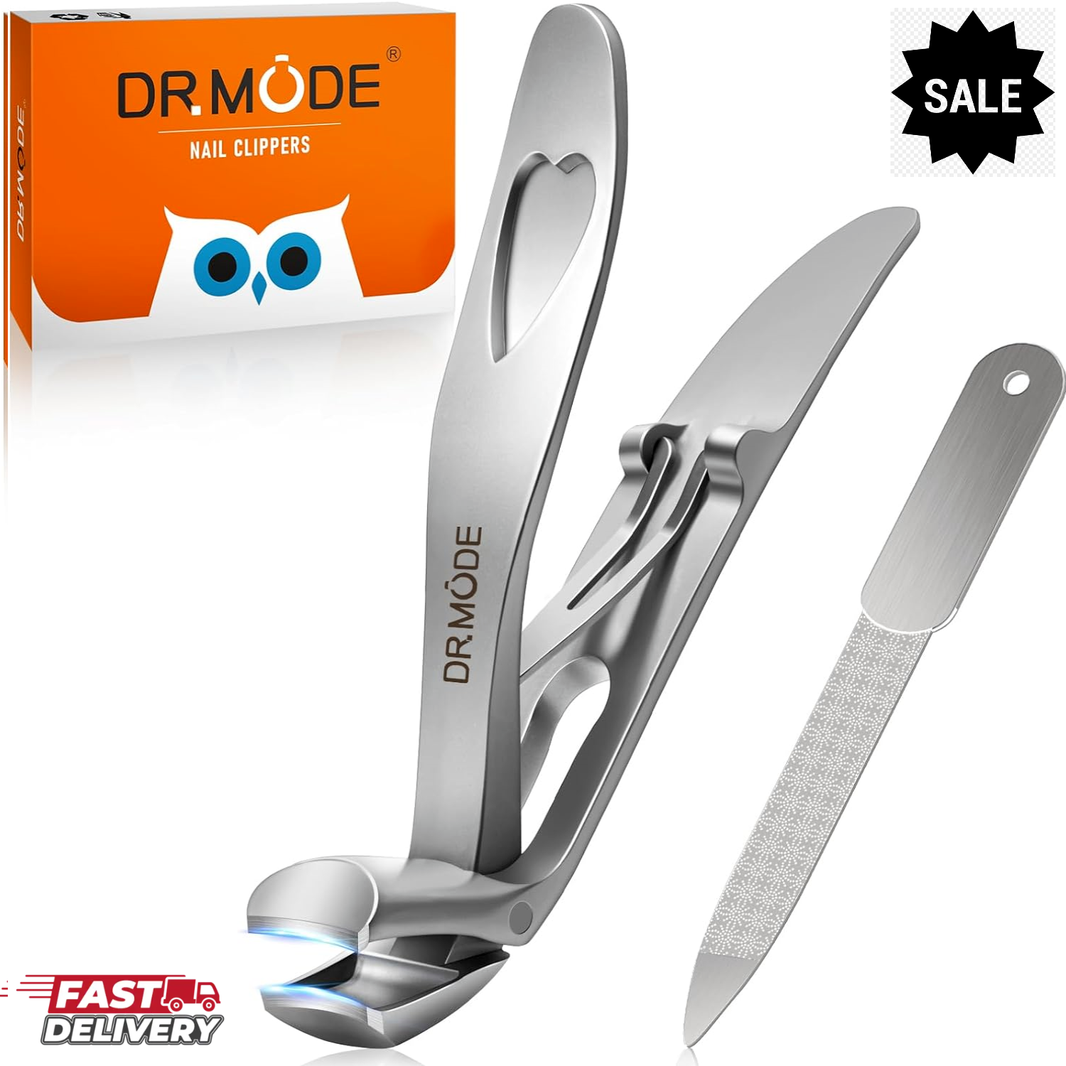 Nail Clippers for Seniors Thick Nails, Angled Head Ergonomic Toenail Clippers eBay