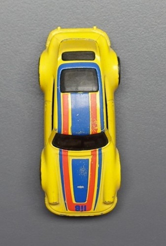 Hot Wheels Redline 1974 vtg yellow Porsche P-911 Hong Kong - Picture 5 of 7