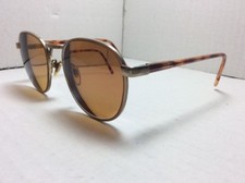 Vintage Kenmark Eyeglasses FRAMES Gallery Simon Gold/Tortoise 53 20 145
