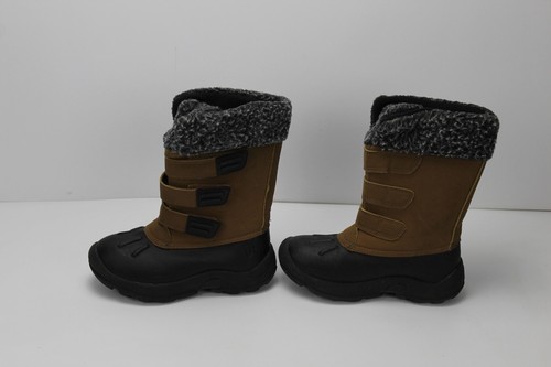 Rugged Outback Child Girls or Boys Kids Size 11 Winter Boots Black Brown - Picture 4 of 12