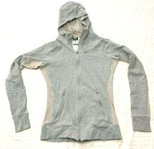 NIKE DRI FIT WOMENS ATHLETIC HOODED HOODIE FULL ZIP SIZE S