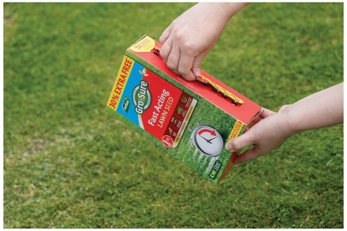 Fast Acting Lawn Grass Seed, 13sqm (390g) Box 20500299 - Picture 5 of 6