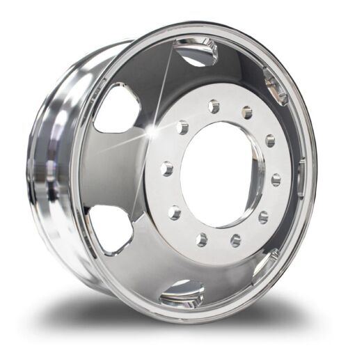 Truck Wheel 24.5 x 8.25 Kenworth Stylized Rims 6pc
