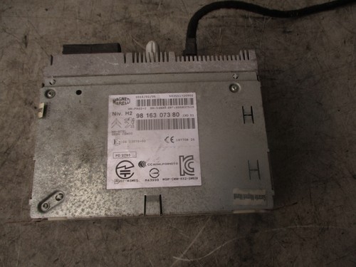 2014 PEUGEOT 308 CD PLAYER RADIO SAT NAV STEREO CONTROL HEAD UNIT 9816307380 - Picture 2 of 6
