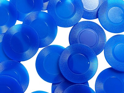 BILLIGE BLAUE POKERCHIPS / TOKEN - FARBE + MENGE WÄHLEN - VOLLE BREITE. 