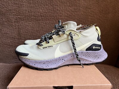 Nike pegasus trail 3 gortex olive women's size 8.5 brand new 100% authentic 