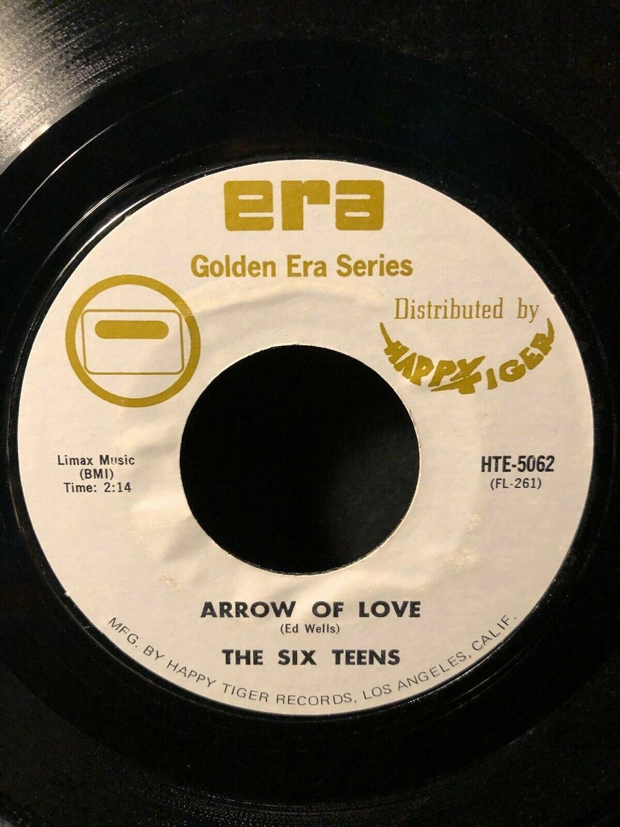 The Six Teens ARROW OF LOVE (45RPM 7” Single) Era (J195-2) | eBay