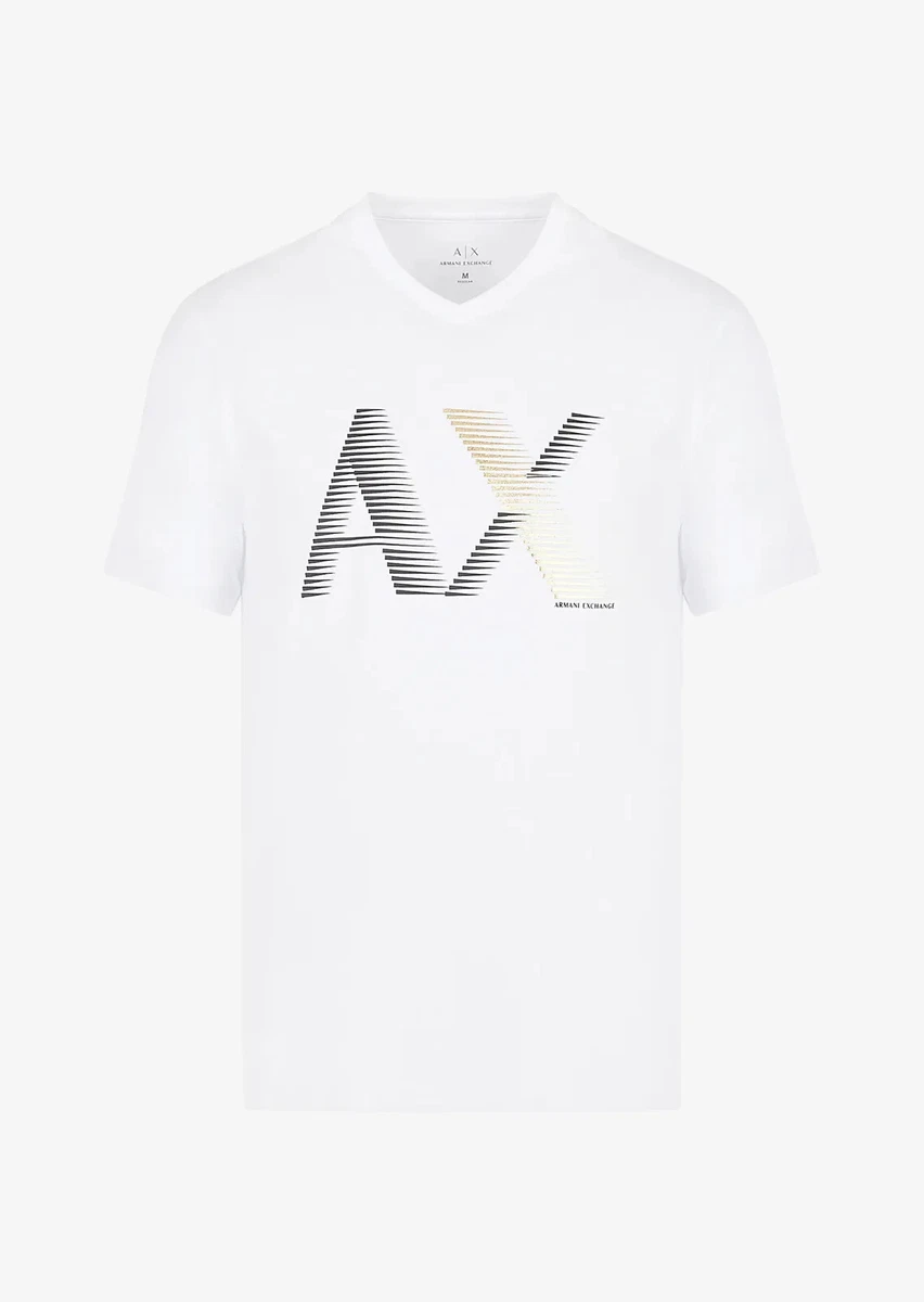 Armani exchange logo shirt deals