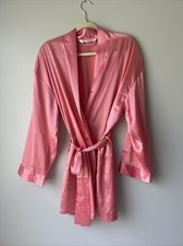 Vintage Victoria's Secret Pink Kimono Robe One Size