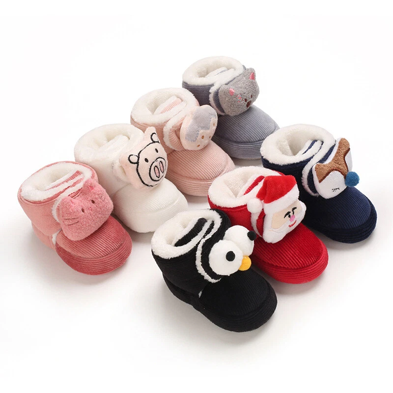 Fleece infant shop booties
