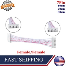 JST XH2.54mm 7 Pin Pitch Connector Cable Female to Female PCB Wire 10/20/30cm