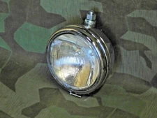 Sportster, Super Glide Chrome Headlamp. 12 Volt, 4467 Halogen. 65 - 74