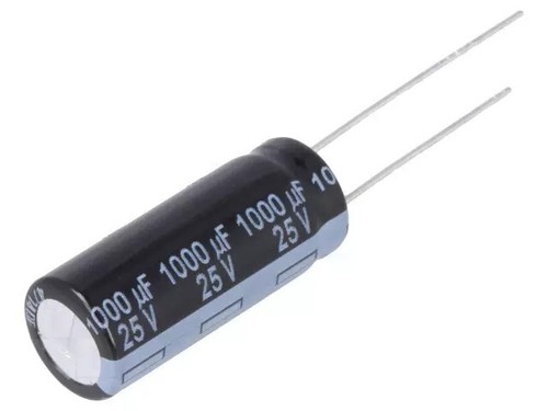 5 PCS Panasonic CAPACITOR 1000UF 1000MF 25V RADIAL CAP Radial Alum Polarized - 第 1/1 張圖片
