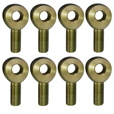 8 RH 3/4-16 Thread With a 3/4 Bore Solid Rod Eye Heim Joints Rod Ends