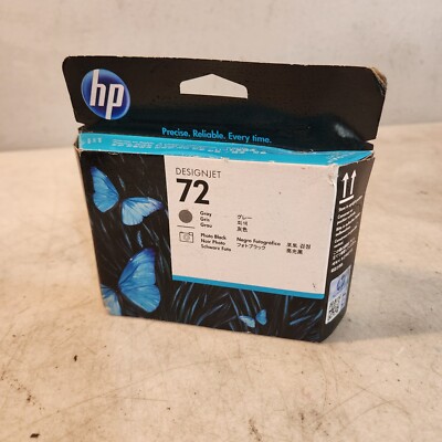 HP C9380A 72 Gray Photo Black Printhead Genuine New OEM Sealed Box free ship