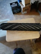 22" CYLINDRICAL BLACK SCRUB BRUSH