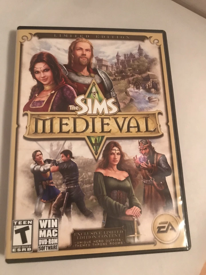 Lote de 6 Juegos PC Sims - Sims 3 Deluxe, Generaciones. Universidad Sims 2. Medieval Foto 2 de 4