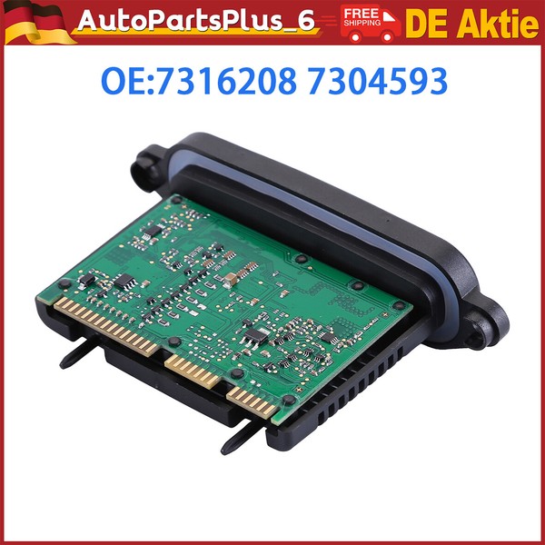 7316208 7304593 FüR BMW 5Er F07 F10 63117316217 Xenon Scheinwerfer BIX TMS Modul-image