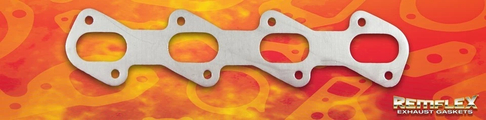 Junta de escape Remflex puerto ovalado 93-04 Ford 4,6 L Mustang / Lincoln Continental Foto 2 de 2