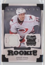 2013 Upper Deck Artifacts Rookies Black Patch/Tag 5/5 Jared Staal Patch Tag 7ez