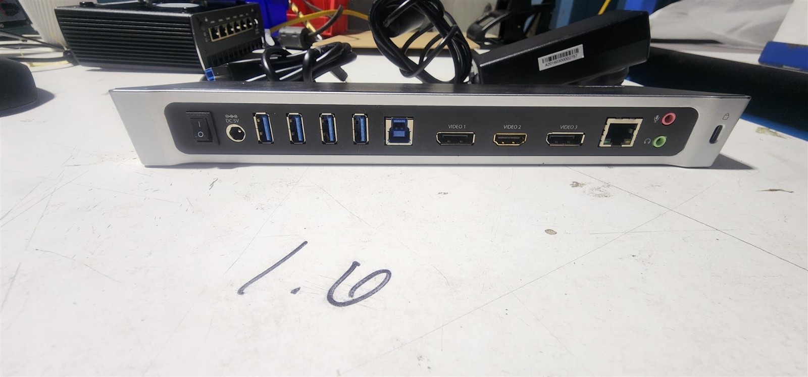 StarTech USB3DOCKH2DP Triple-Monitor USB 3.0 Docking Station 2x DP + 1x HDMI 4K