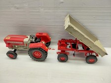 PIKO TRAKTOR ZT 300 SPIELZEUG ANHÄNGER OSTALGIE ANKER ROT SONNEBERG FORTSCHRITT