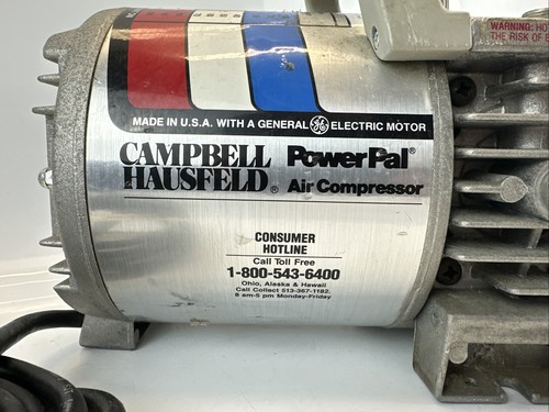 Campbell Hausfeld Power Pal Electric Tankless Air Compressor MT300002 WORKS - Picture 2 of 11
