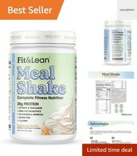 Complete Nutrition Vanilla Meal Replacement Shake - 20g Protein  Probiotics