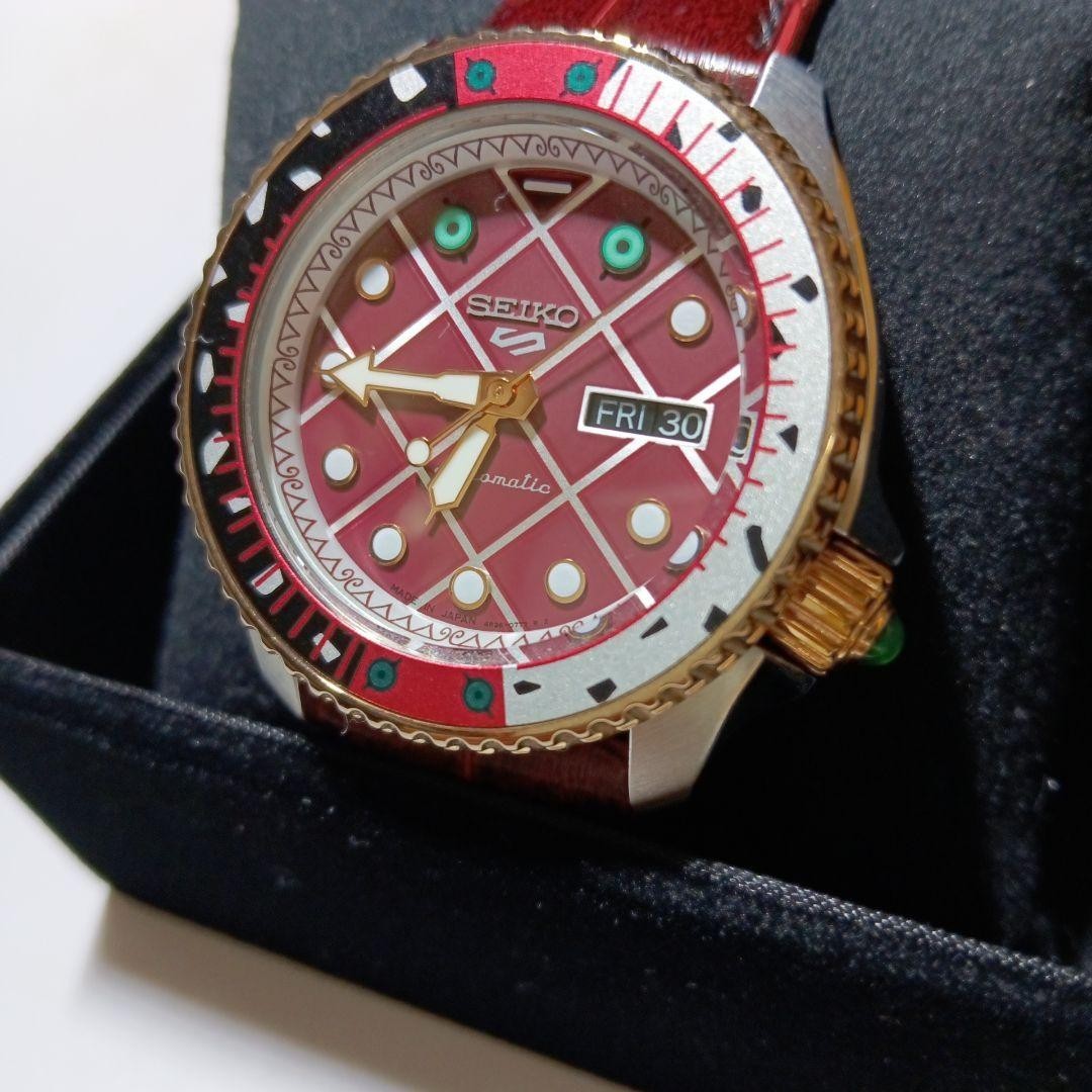 Seiko 5 Sports JoJo's Bizarre Adventure Golden Wind Diavolo