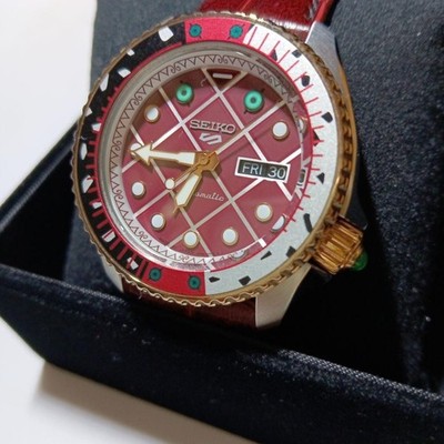 Seiko 5 Sports JoJo's Bizarre Adventure Golden Wind Diavolo